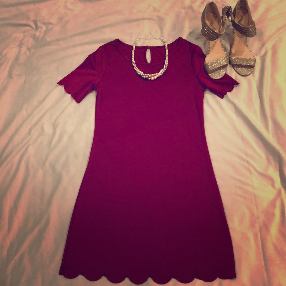 Red dress